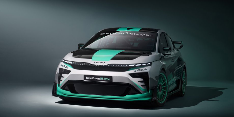 Skoda Enyaq RS Race, Skoda Enyaq, новий Skoda Enyaq, електромобіль Skoda, кросовер Skoda