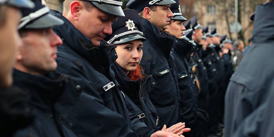полиция, полицейская, женщина в полиции, полиция Украины, национальная полиция