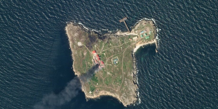 Змеиный, удар ВСУ, Черное море