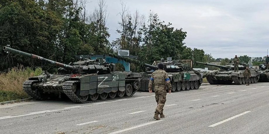 Российская военная техника, ВСУ в Харьковской области, контрнаступление