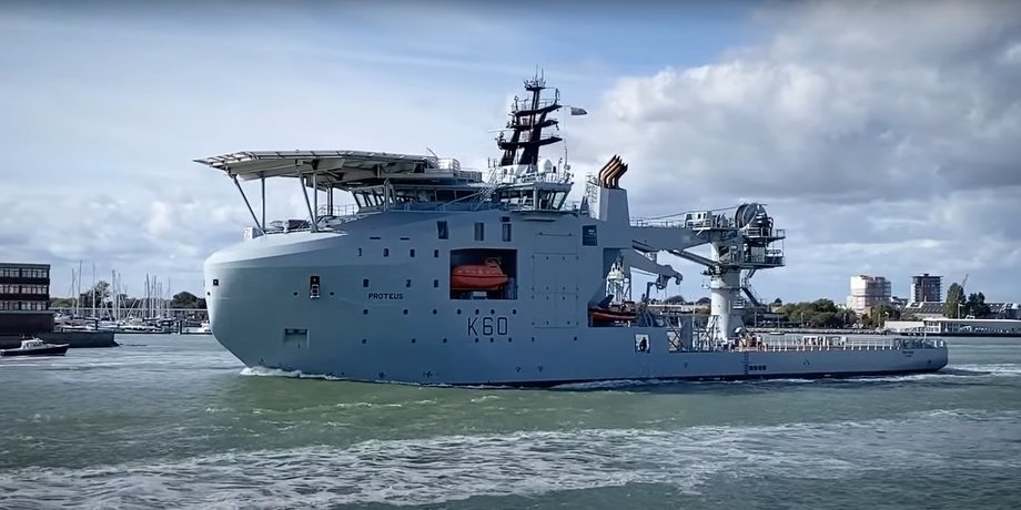 корабель RFA Proteus