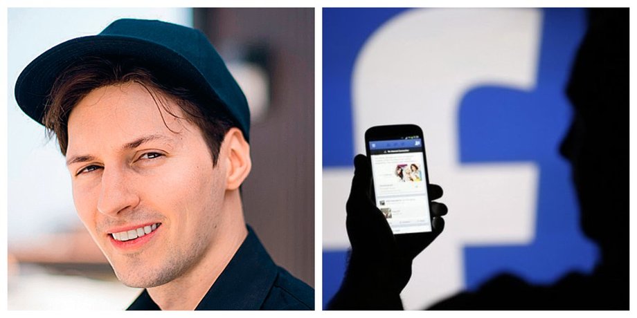 Павел Дуров, Facebook, социальная сеть, аккаунт, удаление