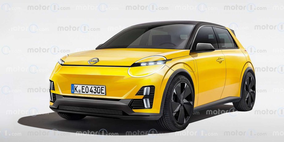 Ниссан Микра 2023, Электромобиль Nissan Micra, Nissan Micra, Nissan Micra 2023, новый Nissan Micra
