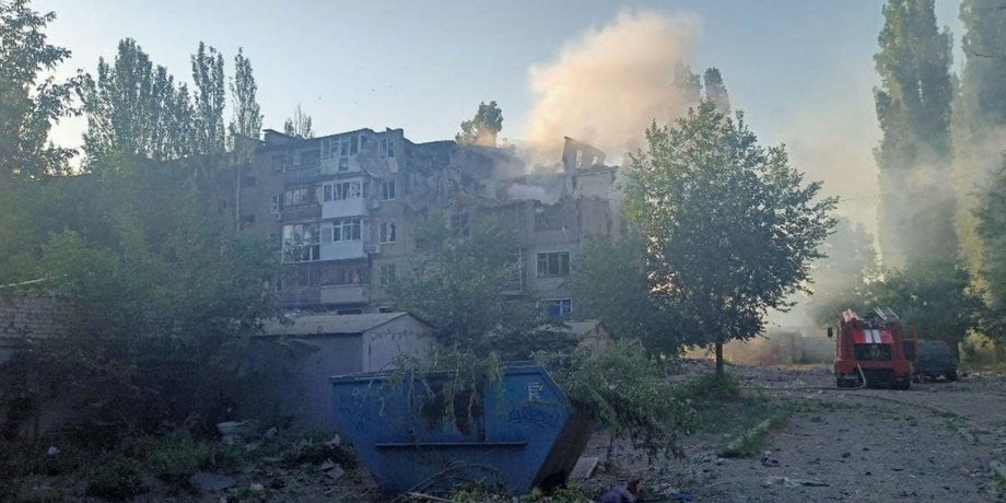 війна в Україні, удар по миколаєву