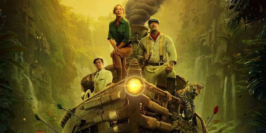 Кадр из фильма "Круиз по джунглям", премьера блокбастера