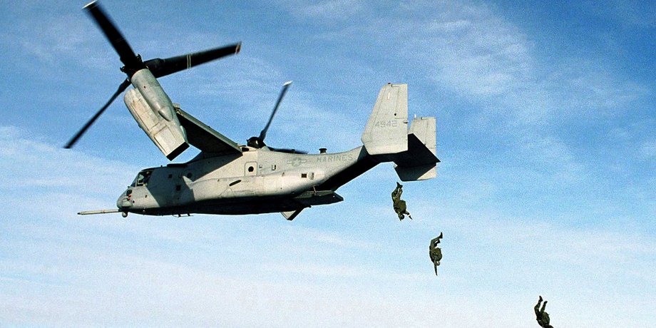 техобслуживание V-22 Osprey