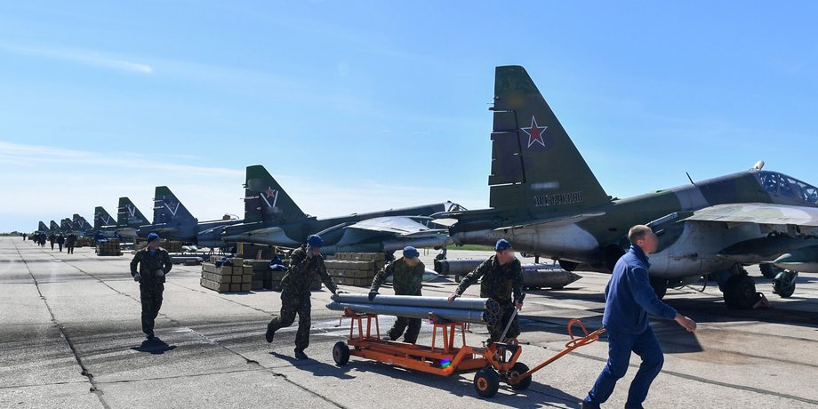 новий аеродром, аеродром білгородська область, авіація росії, штурмова авіація