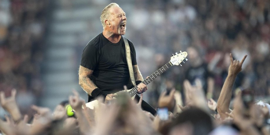 Metallica Джеймс Гетфілд