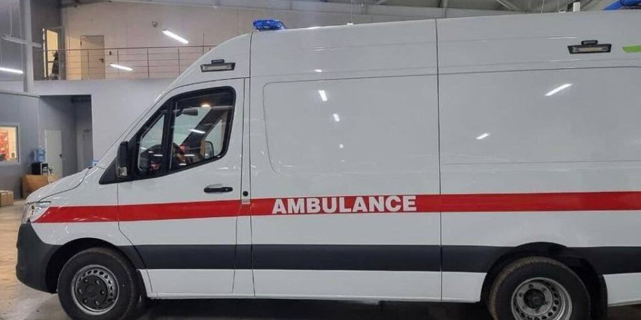 Бронированный автомобиль скорой