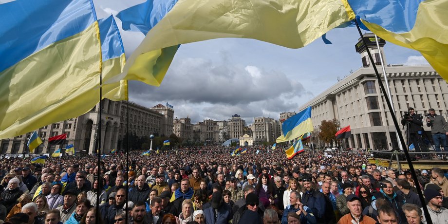 Майдан-3, протесты против Зеленского, протесты против мобилизации