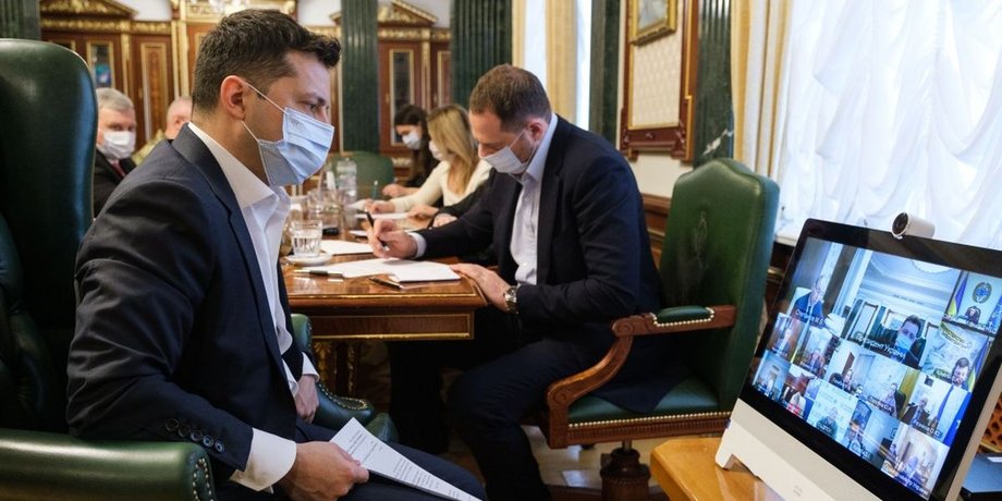 Владимир Зеленский, президент Украины Владимир Зеленский, совещание Зеленского