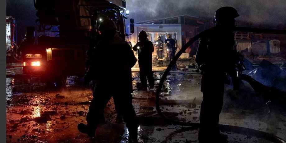пожежники в Києві