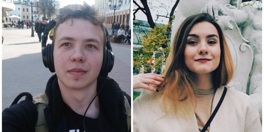 Роман Протасевич, София Сапега, задержание Протасевича и Сапеги, признание Софии Сапеги