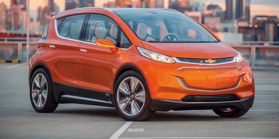 Электромобиль Chevrolet Bolt