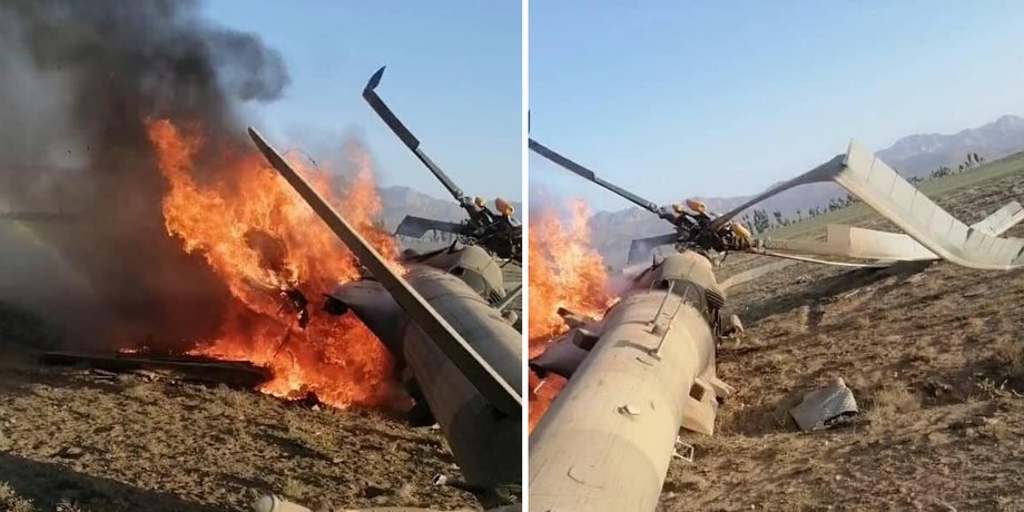 крушение вертолета в афгане