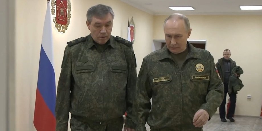 володимир путін валерій Герасимов