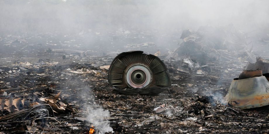 Место крушения МН-17 / Фото: themalaysianinsider.com