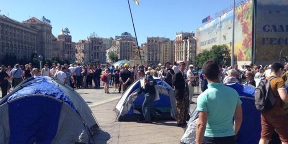 Палатки на Майдане / Фото: 112.ua