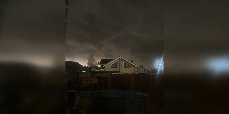 взрыв в Московской области во время атаки дронов 6 октября