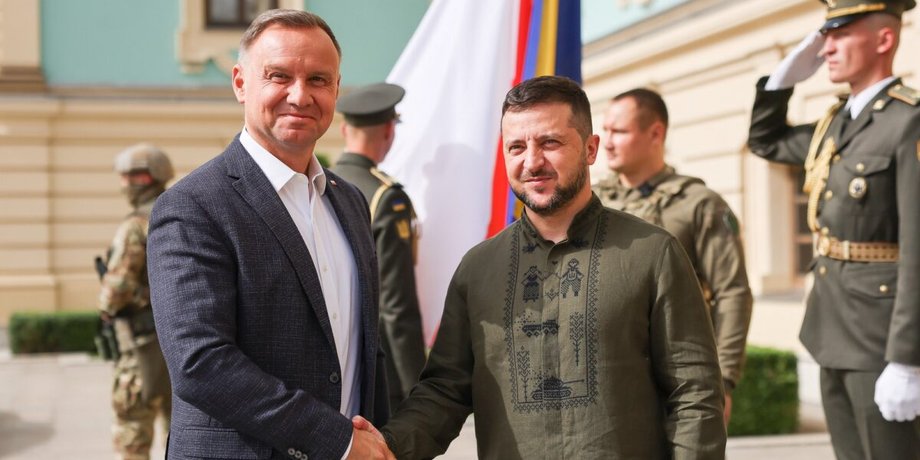 Анджей Дуда і Володимир Зеленський