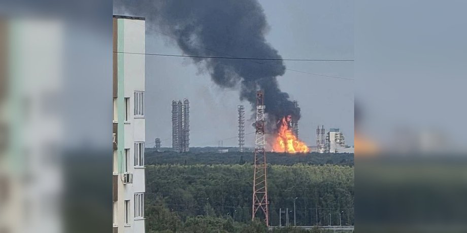 Фото пожара в Тобольске 10 августа