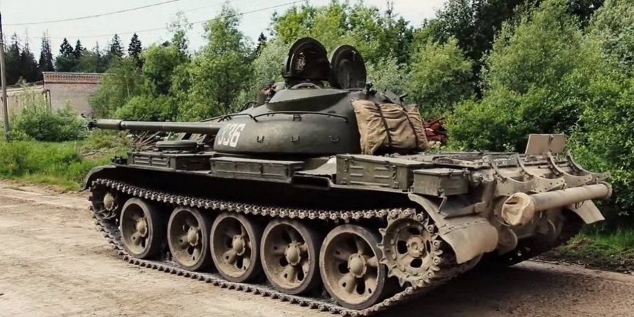 танк Т54, танк Т55, танк-камікадзе, радіокерований танк