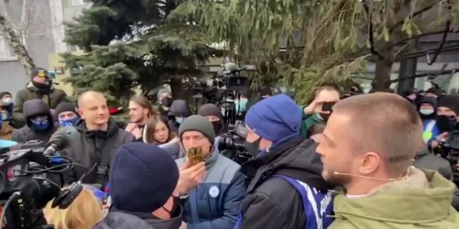 наш, протесты, телеканал, с14, назаров, макс назаров