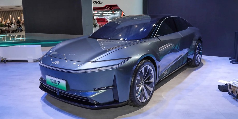 Toyota bZ7, новая Toyota bZ7, Toyota bZ7, Toyota bZ, электромобиль Toyota
