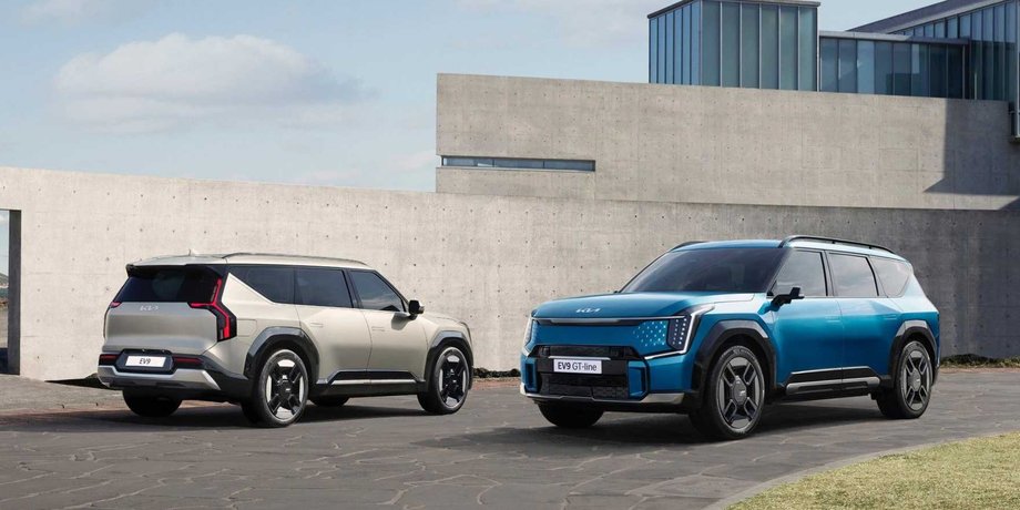 Kia EV9 2024, Kia EV9, новый Kia EV9, кроссовер Kia, электромобиль Kia