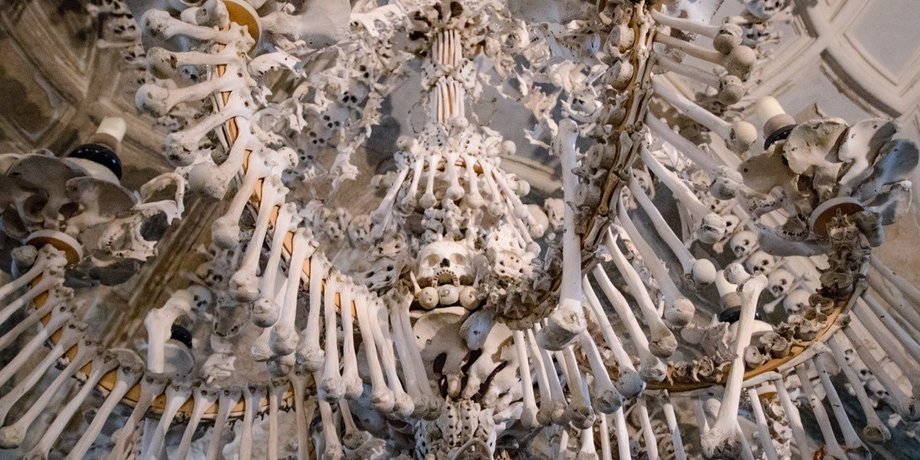 история, чехия, Костница в Седлице, храм из костей, человеческие останки, исследования