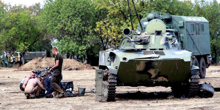 Силы АТО / Фото: пресс-центр АТО