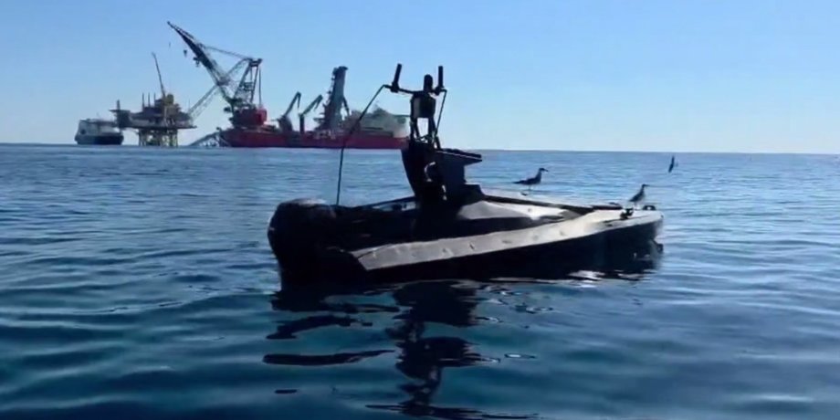 Морской дрон Морской дрон у побережья Констанцы