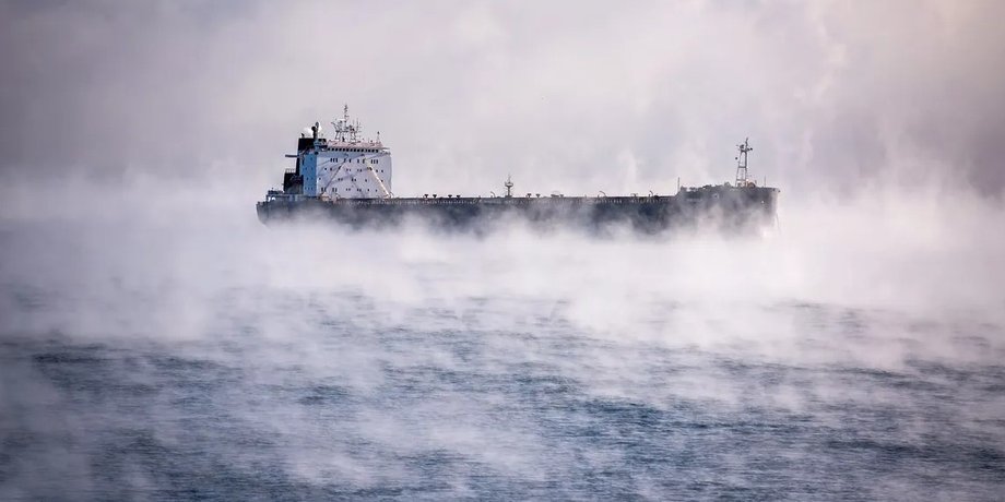 морской дым, дым на озере, туман на озере