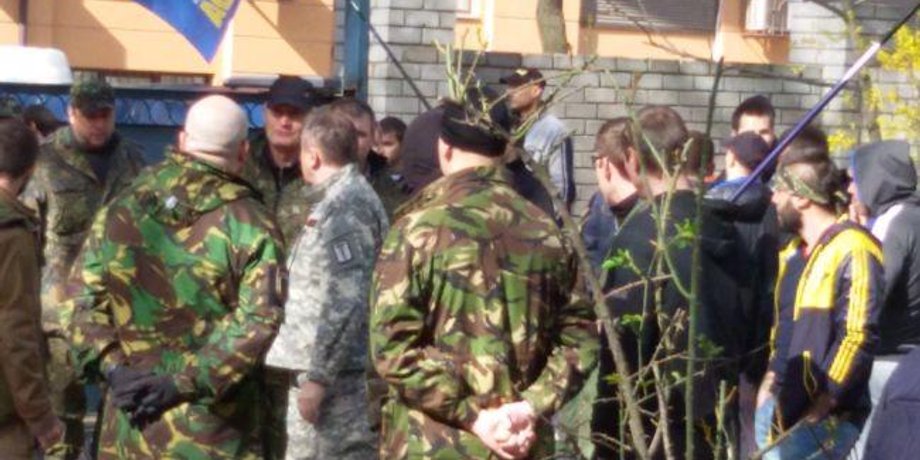 Захват Днепропетровского админсуда / Фото: "РБК-Украина"