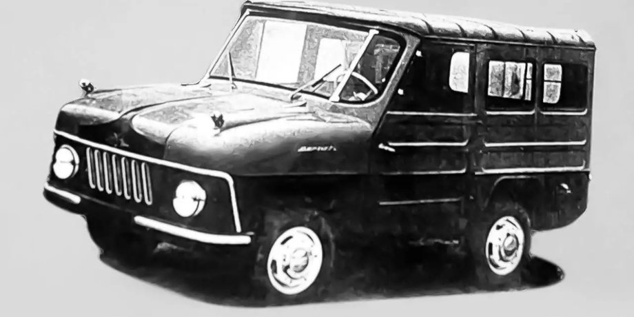 НАМІ-049, Вогник, Вантажівка, Авто, Автомобілі, Україна, СРСР, Фото, Прототип, ЗАЗ, Запорожець