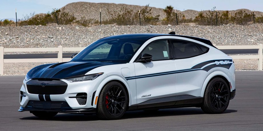 Ford Mustang Mach-E,  Shelby Mustang Mach-E GT, тюнинг Ford Mustang, электромобиль Ford Mustang, кроссовер Ford Mustang