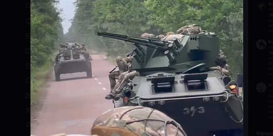 БТР-7 з модулем Парус