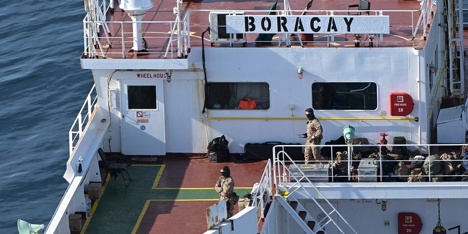 танкер Boracay франція