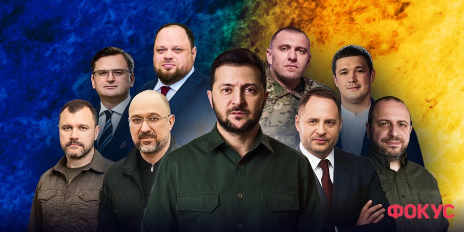 Владимир Зеленский, Игорь Клименко, Андрей Ермак, Василий Малюк, топ-10 самых влиятельных политиков Украины, политики Украины, рейтинг политиков, топ-10 политиков Украины