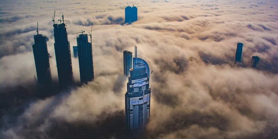 дубай, дубай наводнение, дубай буря