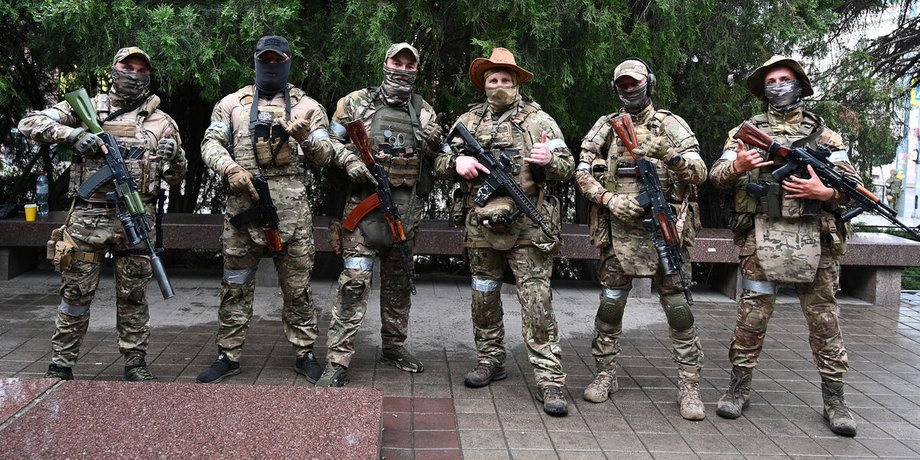 Найманці ПВК "Вагнер", фото