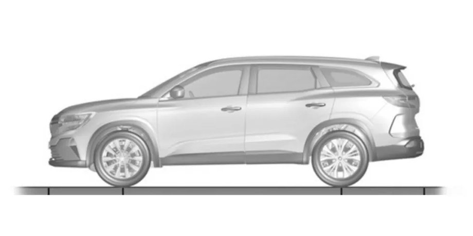 Кроссовер Renault Espace 2023, Кроссовер Renault, Renault Espace 2023, новый Renault Espace