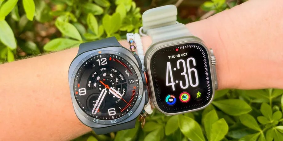 Samsung Galaxy Watch 2 и Apple Watch Ultra 4