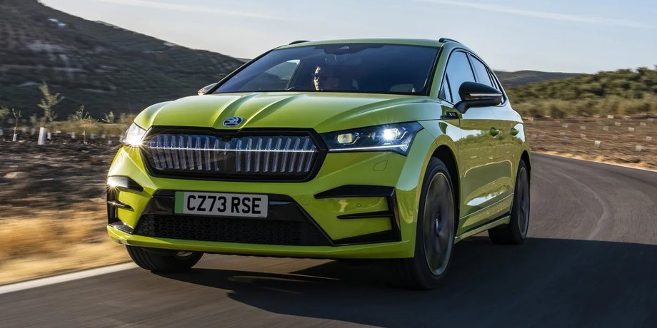 Skoda Enyaq iV vRS, Skoda Enyaq, Skoda Enyaq vRS, новый Skoda Enyaq, электромобиль Skoda, кроссовер Skoda