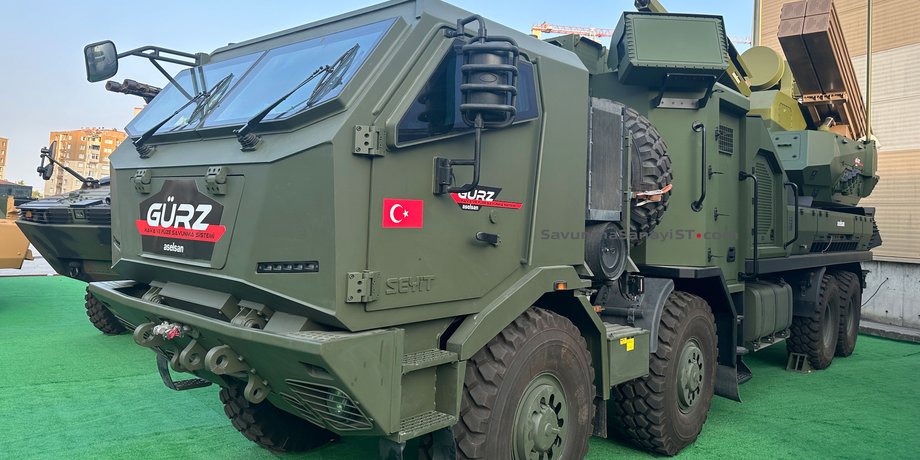 Турецкий ЗРК GÜRZ