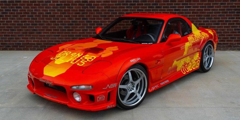 Mazda, Mazda RX-7, Спорткар, Форсаж, Двойной форсаж, Фильмы, Аукцион, Аукционы, Торги, Продажа, Фото, Тюнинг