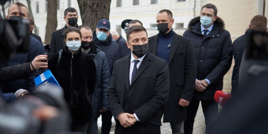 Владимир Зеленский в Харькове