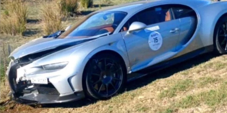 розбитий бугатті широн, Bugatti Chiron Supersport, Bugatti Chiron, Bugatti Chiron Pur Sport, найдорожча ДТП
