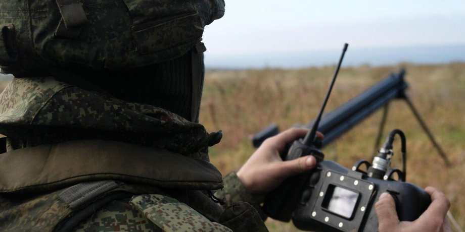 російський військовий оператор безпілотника