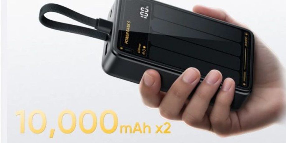 Повербанк Realme 20 000 мАг кращі повербанки